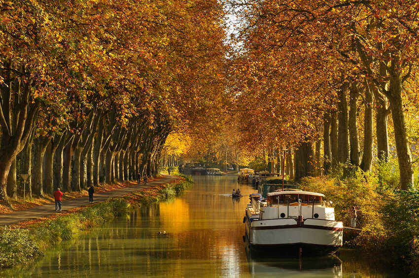 Le canal du midi à Toulouse