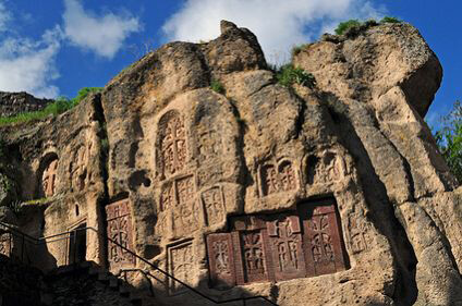 Armenien - monastery of Geghard